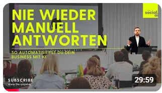 Vortrag Nie wieder manuell antworten